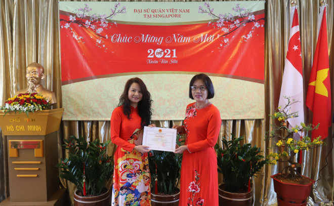 Đầm ấm Tết cộng đồng mừng Tết Nguyên đán Tân Sửu tại Singapore ảnh 2