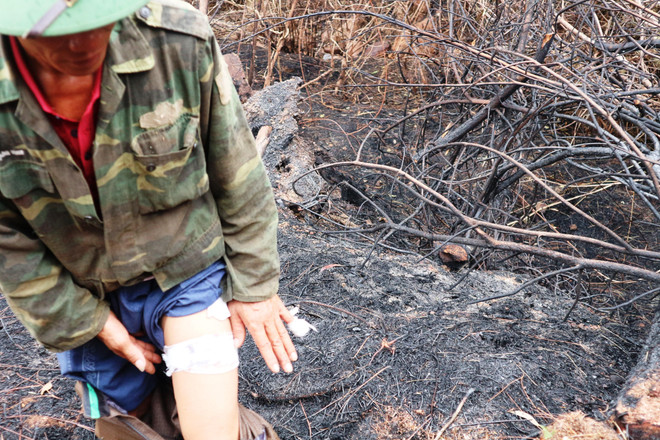 Chuyện về người hùng mở đường băng cản lửa chữa cháy rừng​ ảnh 2