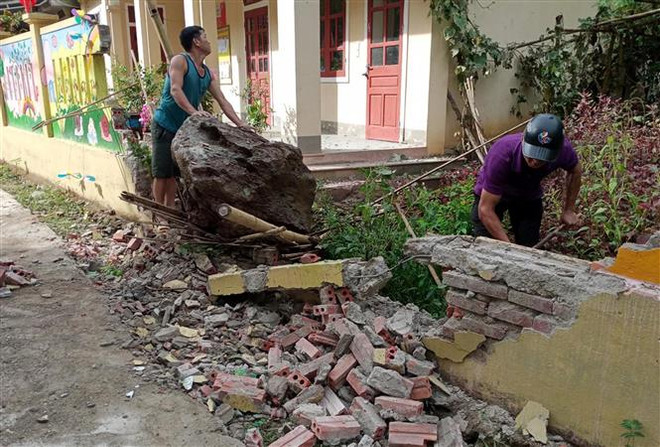 Nghệ An: Người dân dưới chân núi Khe Tương lo lắng nguy cơ sạt lở ảnh 1