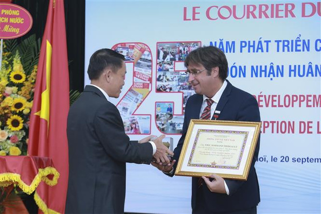 Báo Le Courrier du Vietnam - kênh đối ngoại quan trọng của quốc gia ảnh 2