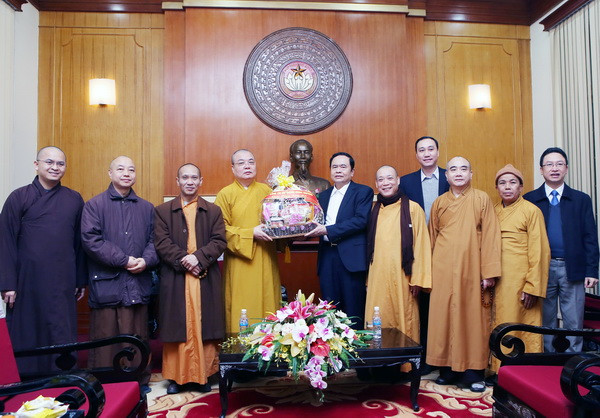 Giáo hội Phật giáo luôn đồng hành cùng Mặt trận Tổ quốc Việt Nam ảnh 1