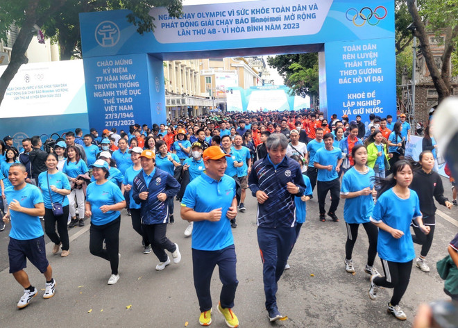 Các tỉnh, thành phố hưởng ứng Ngày chạy Olympic vì sức khỏe ảnh 2