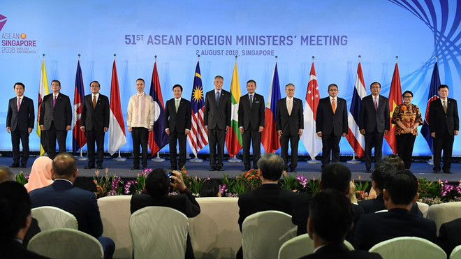 Hội nghị Bộ trưởng Ngoại giao ASEAN với các Đối tác Đối thoại ảnh 1