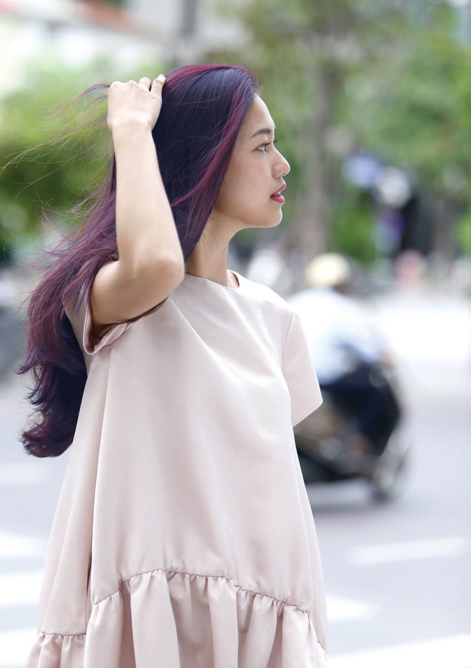 Ngô Thanh Thanh Tú - Á hậu Việt Nam 2016 Biến tấu sắc pastel cho mái tóc trong "mùa Đông không lạnh" ảnh 1