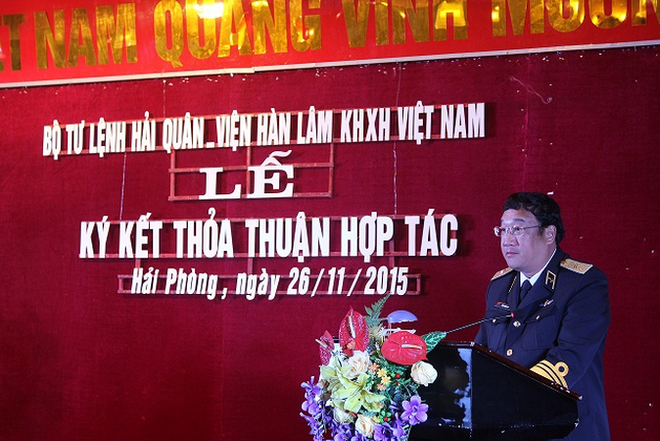 Viện Hàn lâm KHXH và Bộ Tư lệnh Hải quân hợp tác bảo vệ chủ quyền ảnh 2