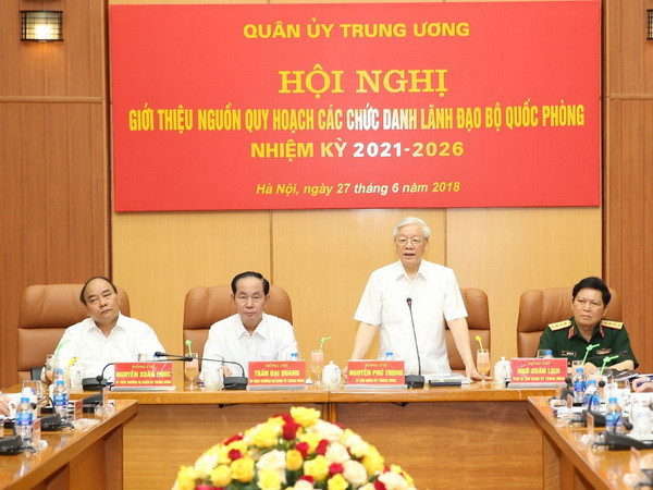Giới thiệu nguồn quy hoạch lãnh đạo Bộ Quốc phòng nhiệm kỳ 2021-2026 ảnh 1