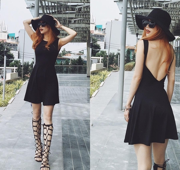 Áo khoác dáng dài "phủ sóng" street style của sao Việt tuần qua ảnh 10