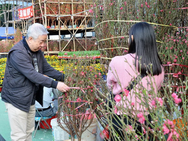 Người dân đặc khu hành chính Hong Kong rộn ràng đón Tết ảnh 1