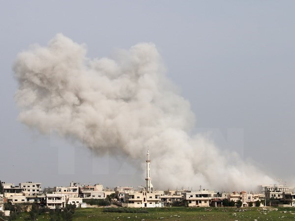 SOHR: Không kích tại Syria khiến ít nhất 30 người thiệt mạng ảnh 1