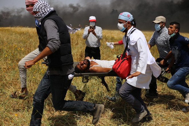 Máy bay Israel tấn công mục tiêu quân sự của Hamas tại Gaza ảnh 1