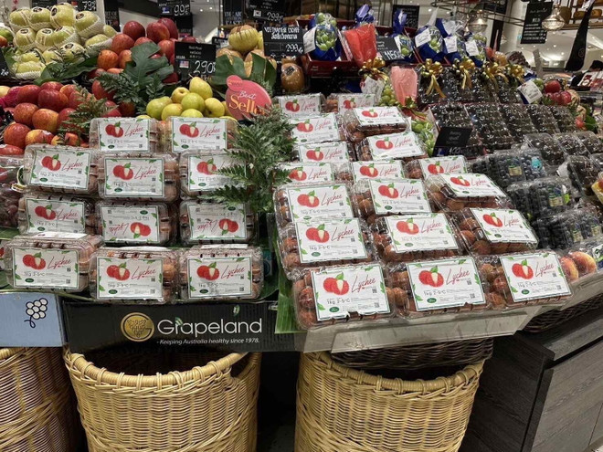 Vải tươi Việt Nam hiện diện tại hệ thống TTTM lớn nhất Thái Lan ảnh 1