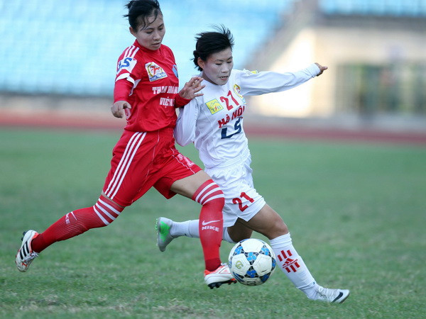 Đội nữ Hà Nội vô địch giải bóng đá nữ U19 Quốc gia 2014 ảnh 1