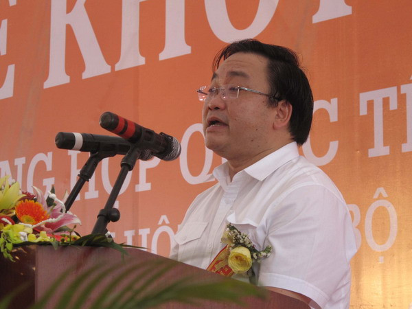 Khởi công xây dựng Cảng tổng hợp quốc tế Gang thép Nghi Sơn ảnh 1