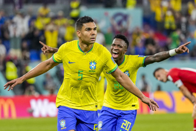 Casemiro ghi bàn giúp Brazil sớm giành vé vào vòng 1/8 World Cup 2022 ảnh 1