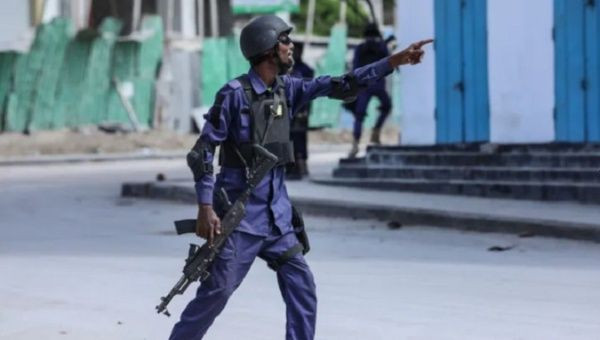 Lực lượng an ninh Somalia. (Nguồn: telesurenglish) Somalia kết thúc chiến dịch an ninh tại khách sạn Villa Rose ảnh 1
