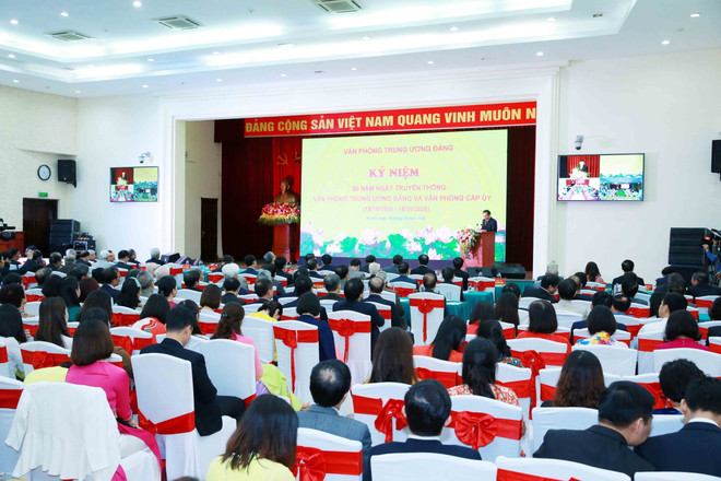 Phát huy truyền thống Văn phòng Trung ương Đảng và văn phòng cấp ủy ảnh 3