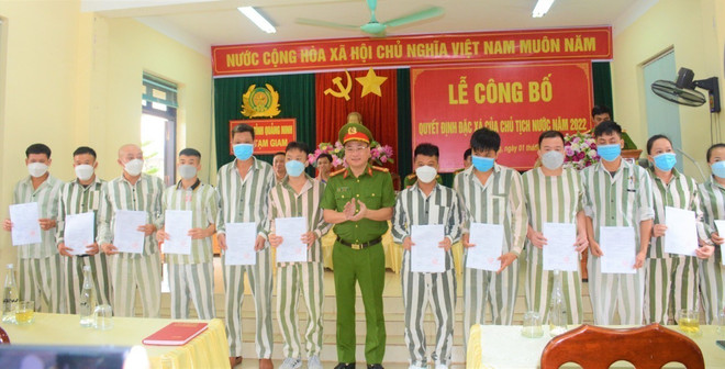 Hơn 2.400 phạm nhân được đặc xá trong dịp Quốc khánh 2/9 ảnh 2