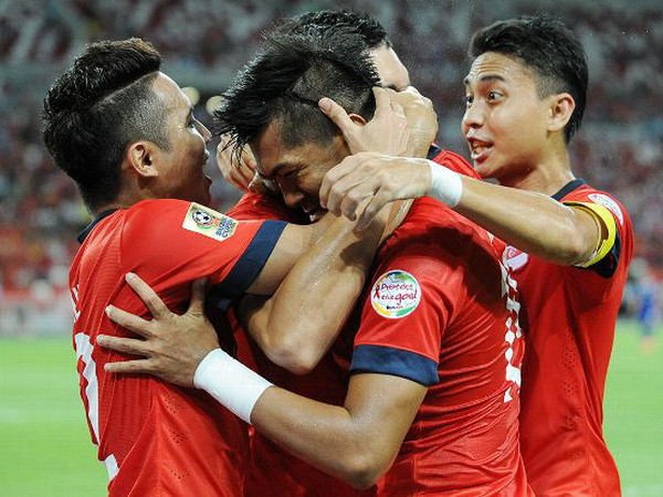 Thắng đậm Myanmar, nhà vô địch Singapore bừng sáng cơ hội đi tiếp ảnh 1