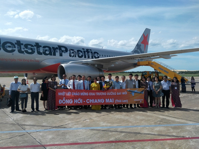 Hãng bay giá rẻ Jetstar mở đường bay Đồng Hới-ChiangMai ảnh 1