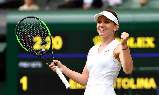 Hạ Elina Svitolina, Simona Halep đi vào lịch sử tại Wimbledon ảnh 1