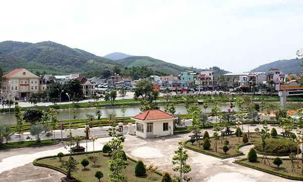 Một góc thị trấn Mađaguôi. (Nguồn: lamdong.gov.vn) Lâm Đồng quy hoạch thị trấn Mađaguôi thành đô thị cửa ngõ phía Nam ảnh 1