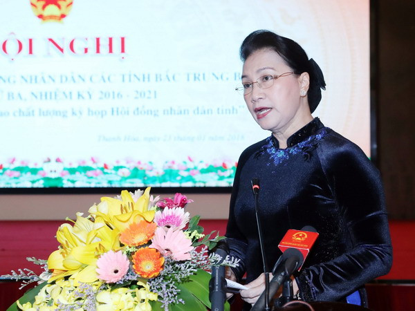 Chủ tịch Quốc hội dự Hội nghị thường trực HĐND các tỉnh Bắc Trung Bộ ảnh 1