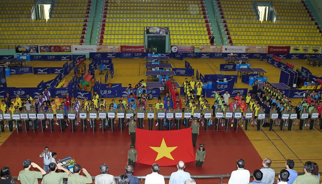 Gần 500 tay vợt dự giải vô địch diễn đàn bóng bàn Việt Nam lần 9 ảnh 2