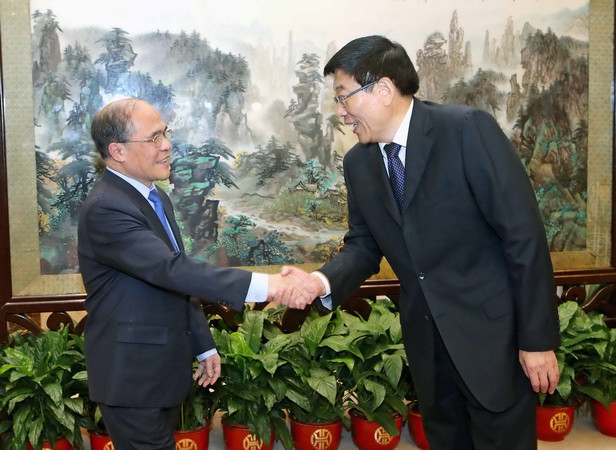 Chủ tịch Quốc hội tiếp Bí thư tỉnh ủy, Chủ tịch Nhân đại Hồ Nam ảnh 1