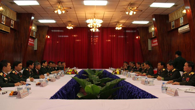 Bộ Quốc phòng Việt Nam và Lào ký Kế hoạch hợp tác năm 2016 ảnh 2