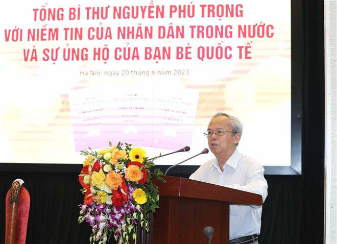 Cuốn sách lan tỏa niềm tin của nhân dân đối với Đảng và Tổng Bí thư ảnh 3