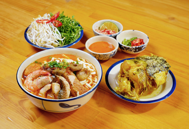 Bún cá cà chơi - tinh túy ẩm thực của người Khmer Nam Bộ ảnh 2