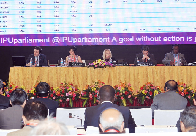 IPU-132: Thông qua dự thảo Nghị quyết về quản trị nguồn nước ảnh 1