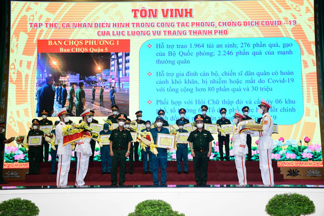 TP.HCM: Tôn vinh những tấm gương điển hình phòng chống COVID-19 ảnh 1
