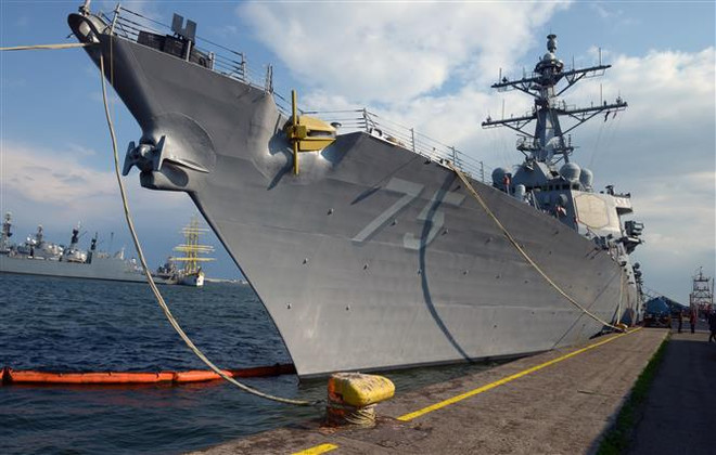 'Sự hiện diện của tàu khu trục Mỹ ở Biển Đen là đòn tấn công tâm lý' ảnh 1