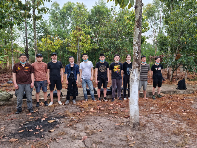 Long An: Phát hiện 12 người nước ngoài có hành vi nhập cảnh trái phép ảnh 1