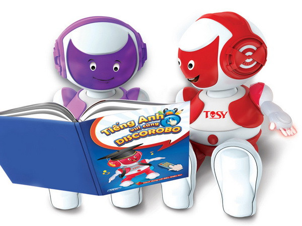 TOSY ra mắt DiscoRobo phiên bản mới dạy tiếng Anh cho trẻ em ảnh 1