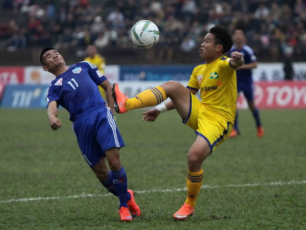 SLNA - Quảng Nam chia điểm sau màn rượt đuổi tỷ số kịch tính ảnh 1