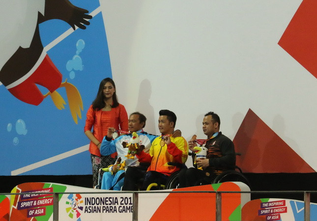 Ngày thi đấu thành công của bơi lội Việt Nam tại Asian Para Games 2018 ảnh 3
