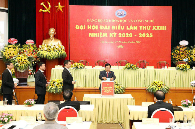 Thứ trưởng Lê Xuân Định làm Bí thư Đảng ủy Bộ Khoa học và Công nghệ ảnh 1