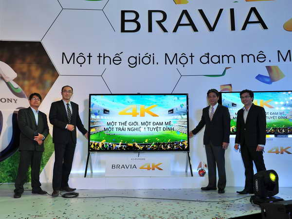 Sony ra mắt loạt sản phẩm 4K đình đám tại Việt Nam ảnh 1