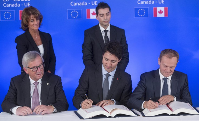 EU-Canada mở ra một chương mới trong hợp tác thương mại ảnh 1