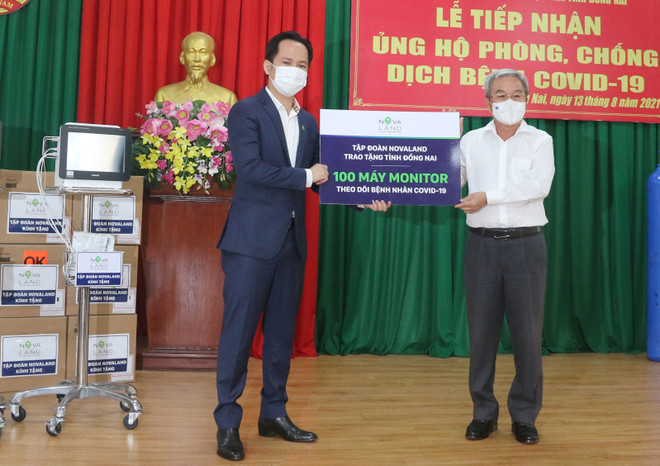 Đồng Nai: 5 DN trao tặng thiết bị phòng chống dịch trị giá 18 tỷ đồng ảnh 1