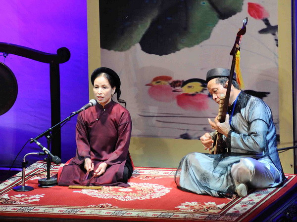 Hải Phòng phục dựng không gian hát cửa đình theo lối cổ ảnh 1