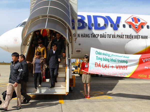 VietjetAir khai thác thêm đường bay mới Vinh-Đà Lạt ảnh 1