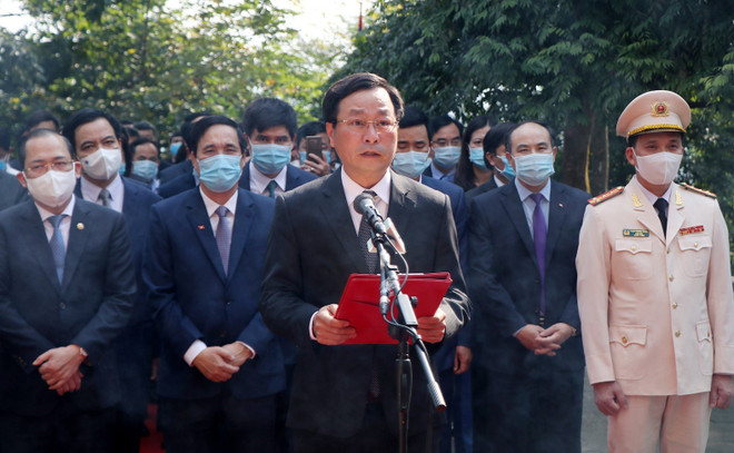 Dâng hương tưởng niệm, tri ân công đức các Vua Hùng Xuân Tân Sửu 2021 ảnh 1