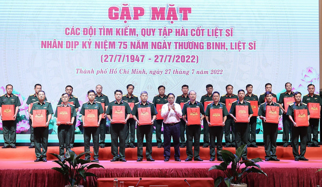 Tìm kiếm, quy tập hài cốt liệt sỹ còn là mệnh lệnh từ trái tim ảnh 2