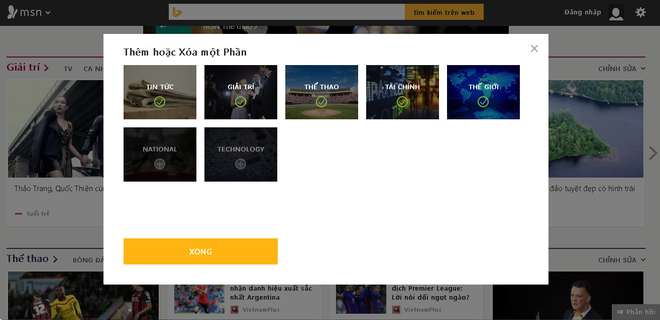 Các bước cơ bản để làm chủ giao diện trang MSN tiếng Việt ảnh 4