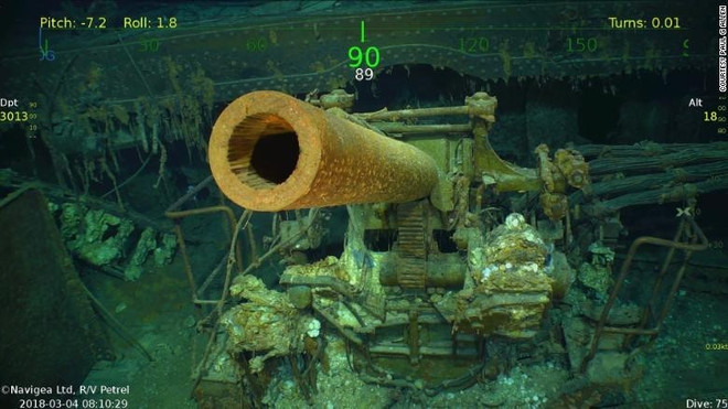 Tìm thấy xác tàu sân bay USS Lexington bị đánh chìm gần 80 năm trước ảnh 1