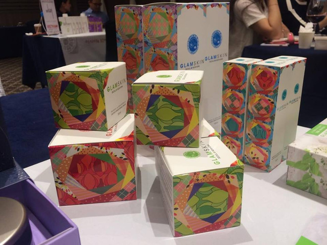 Sản phẩm Tropical Cosmetic tại Triển lãm MIK Beauty & Party Vietnam. (Nguồn: Vietnam+) MIK Beauty & Party Vietnam: Khám phá những xu hướng làm đẹp mới ảnh 14