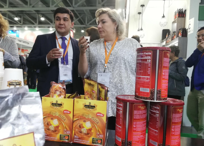 Việt Nam tham dự Hội chợ thực phẩm quốc tế 2019 tại Moskva ảnh 1